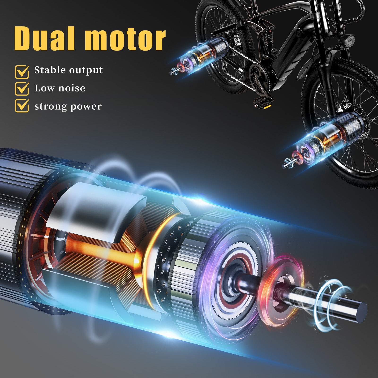 CMACEWHEEL AL26MAX | Electric Bike Commuter E Bicycle