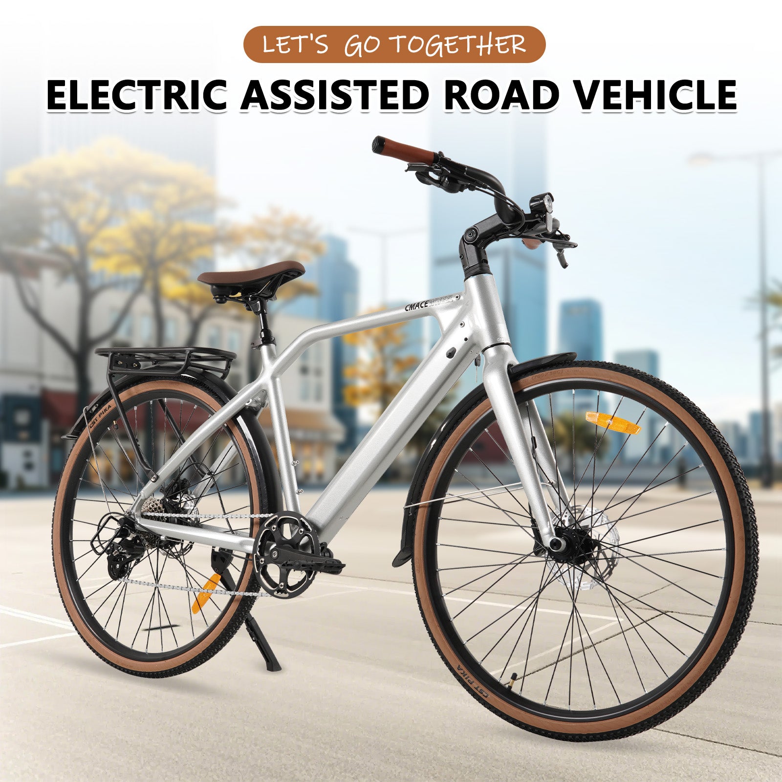 CMACEWHEEL F700-2 | Electric Bike Commuter E Bicycle