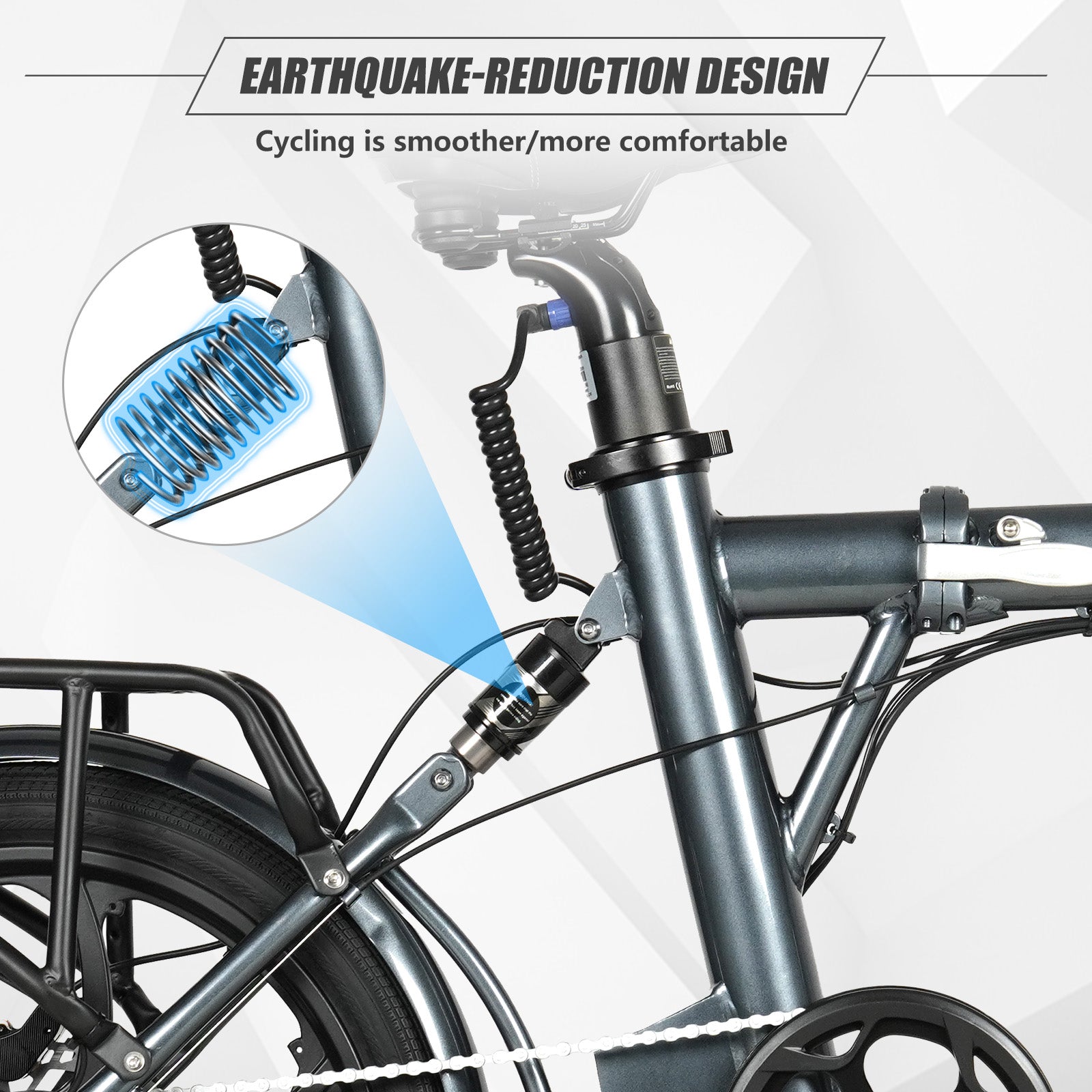 CMACEWHEEL EM20 35-45KM | Electric Bike Commuter E Bicycle