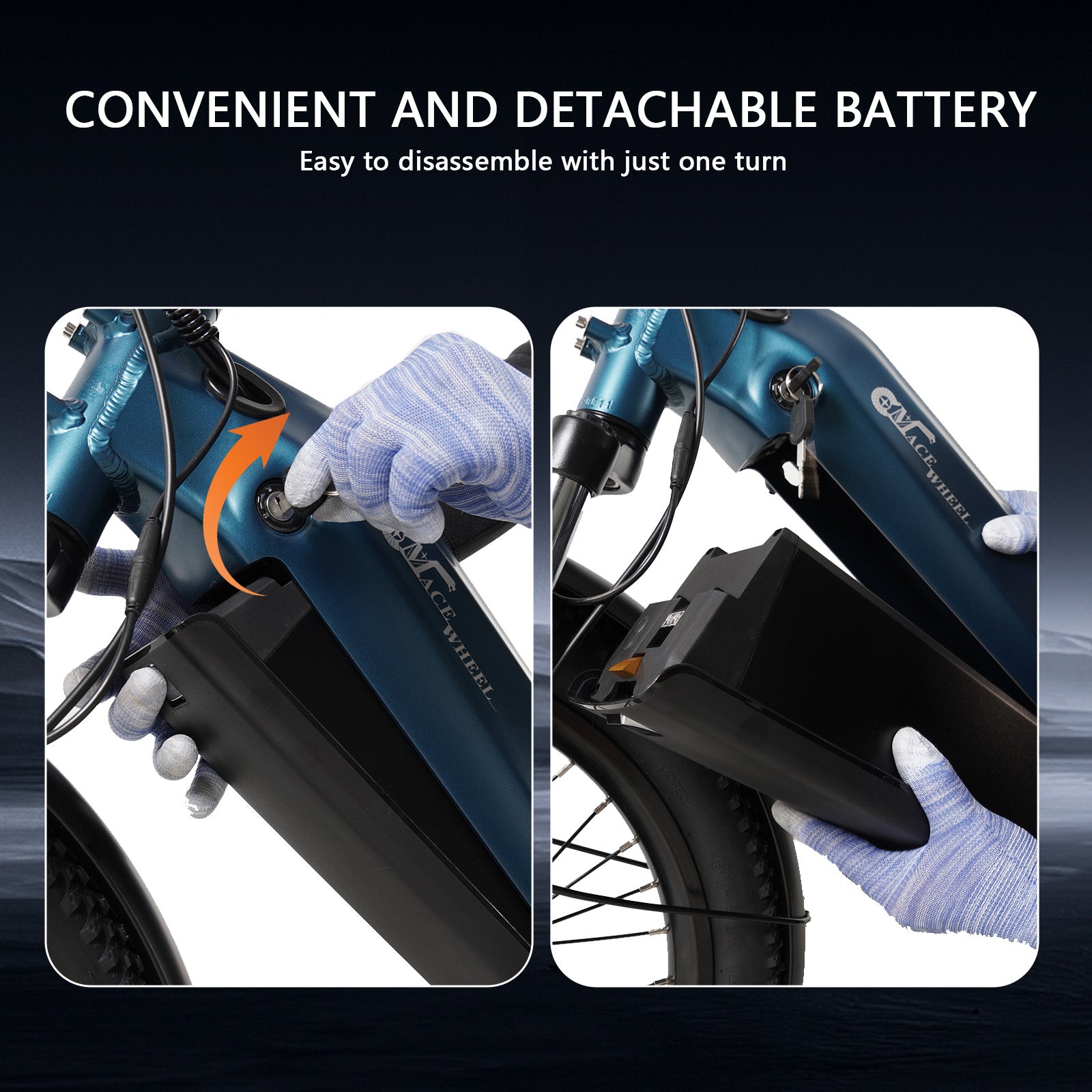 CMACEWHEEL CM-HQ20-A | Electric Bike Commuter E Bicycle