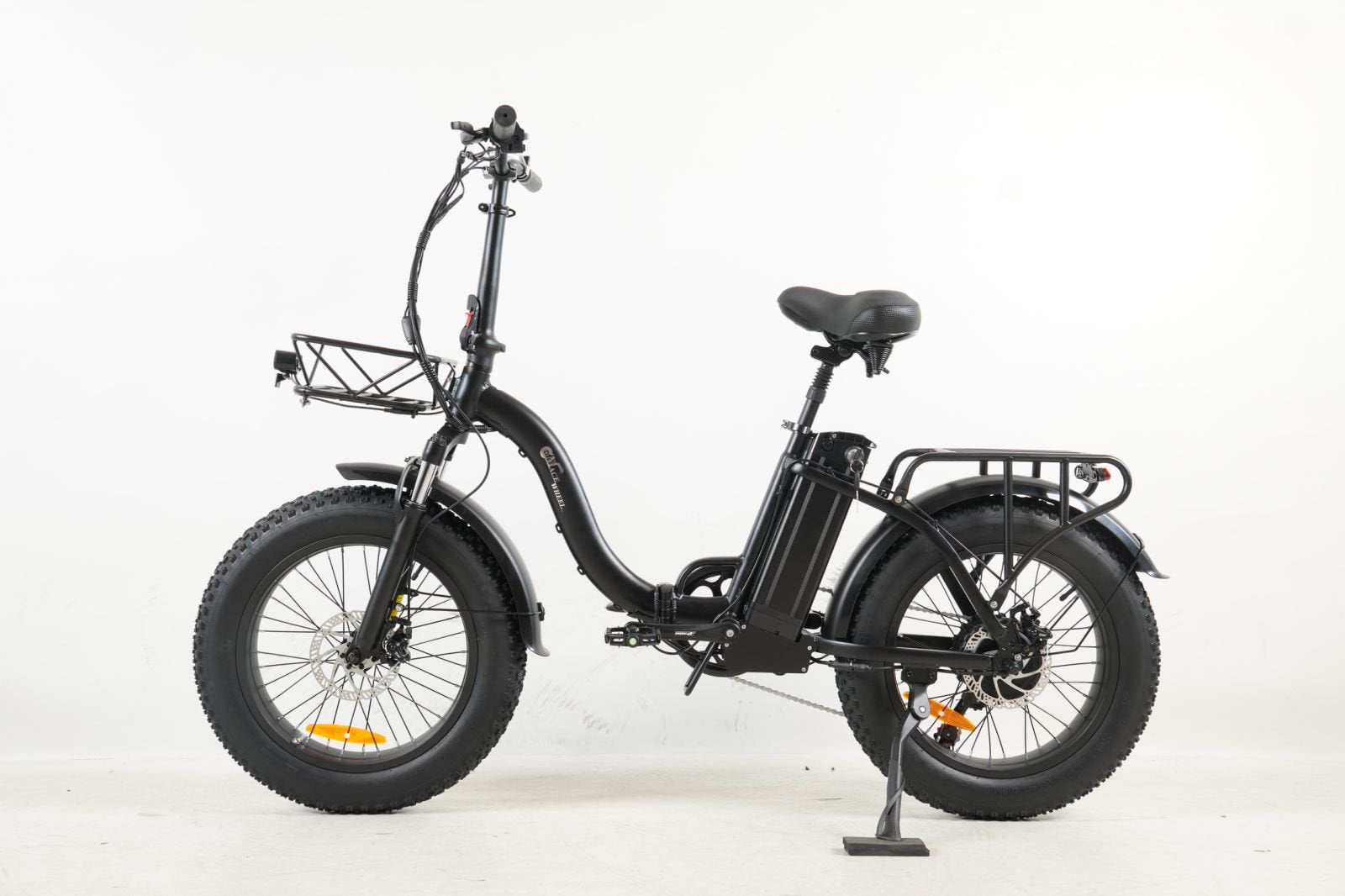 CMACEWHEEL Y20 750W 20" Step-through Folding Electric Fat Bike 48V 18Ah Battery