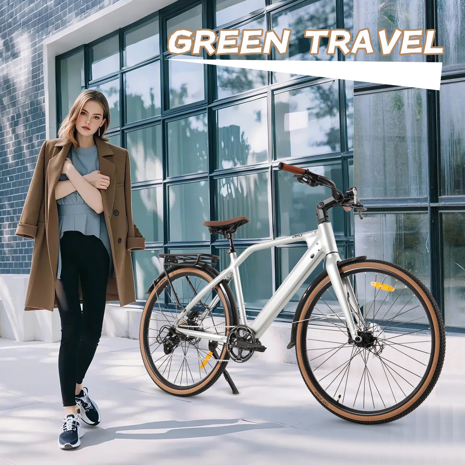 CMACEWHEEL F700-2 | Electric Bike Commuter E Bicycle
