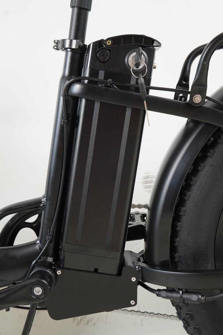 CMACEWHEEL Y20 750W 20" Step-through Folding Electric Fat Bike 48V 18Ah Battery