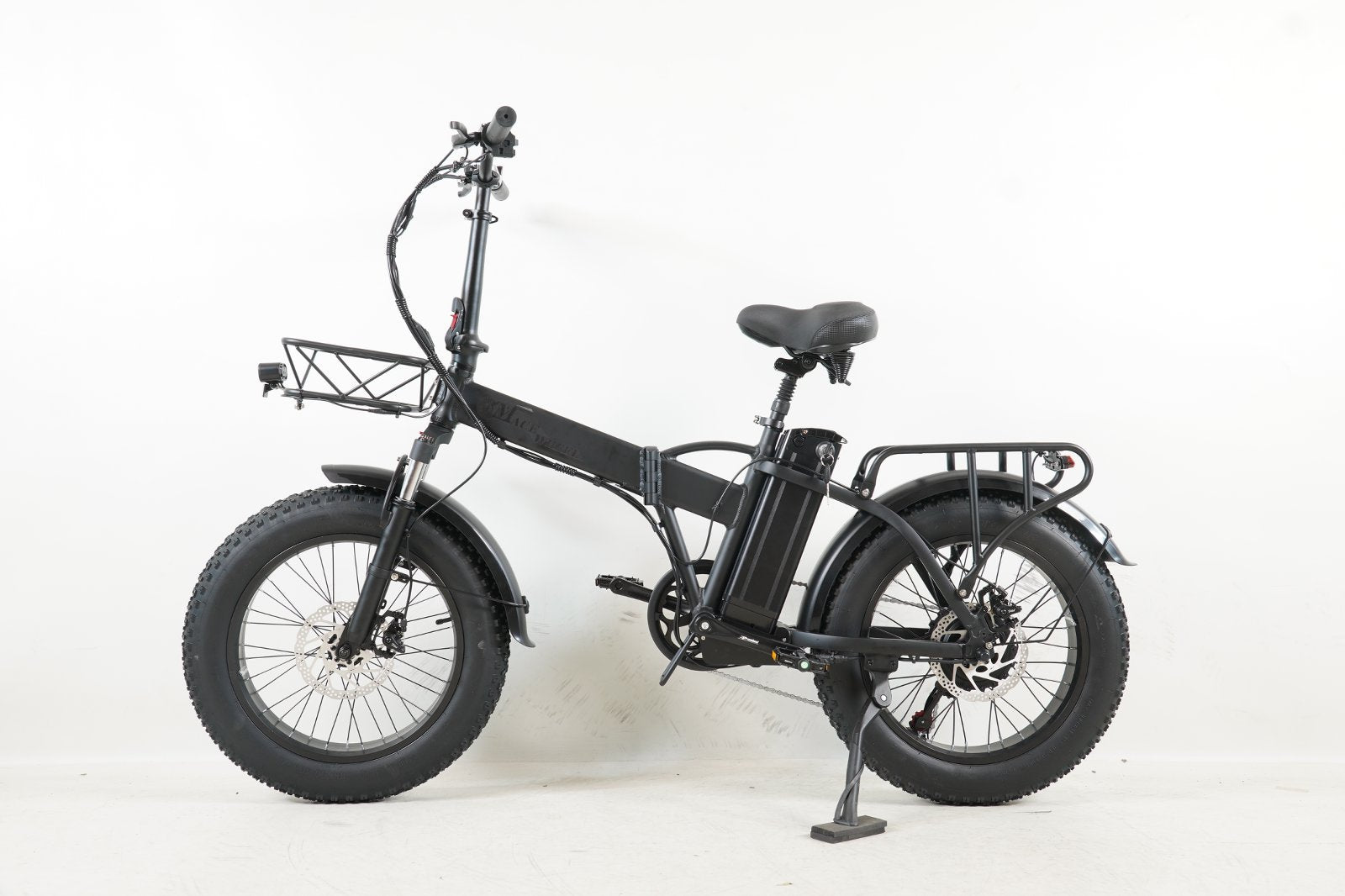 CMACEWHEEL GW20 750W 48V Electric Bike 20 Inch 4.0 Fat Tire Electric Bicycles 18Ah Lithium Battery Power Electric Bike Folding Mountain Bike