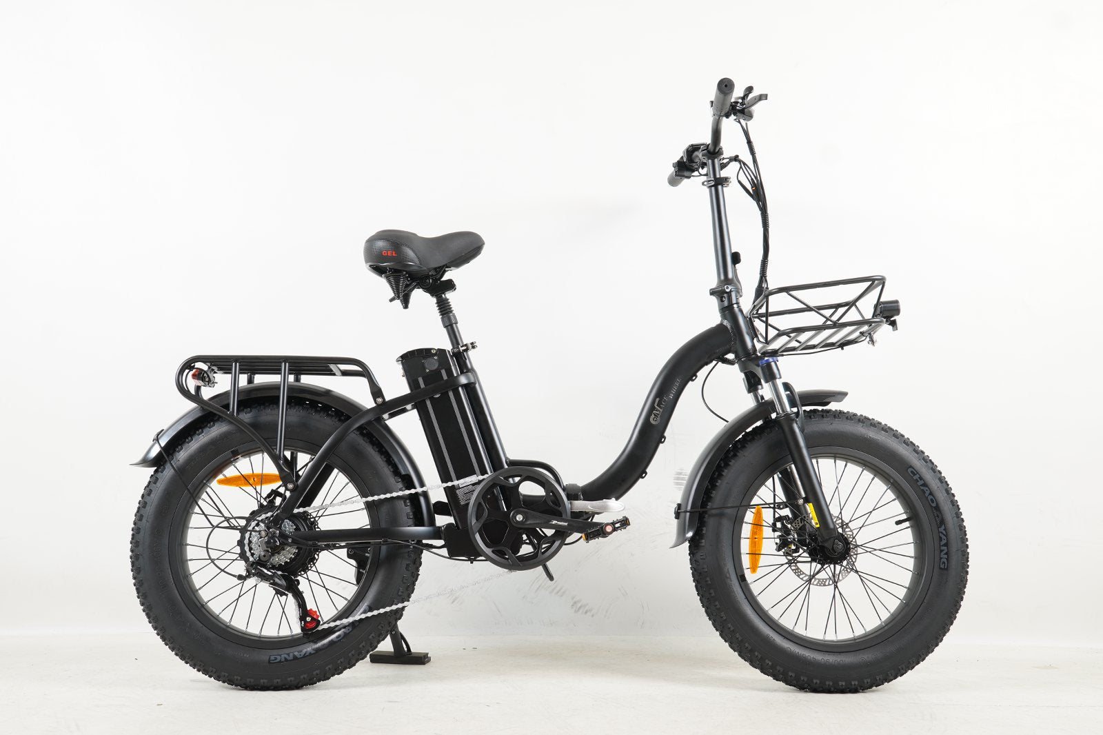 CMACEWHEEL Y20 750W 20" Step-through Folding Electric Fat Bike 48V 18Ah Battery