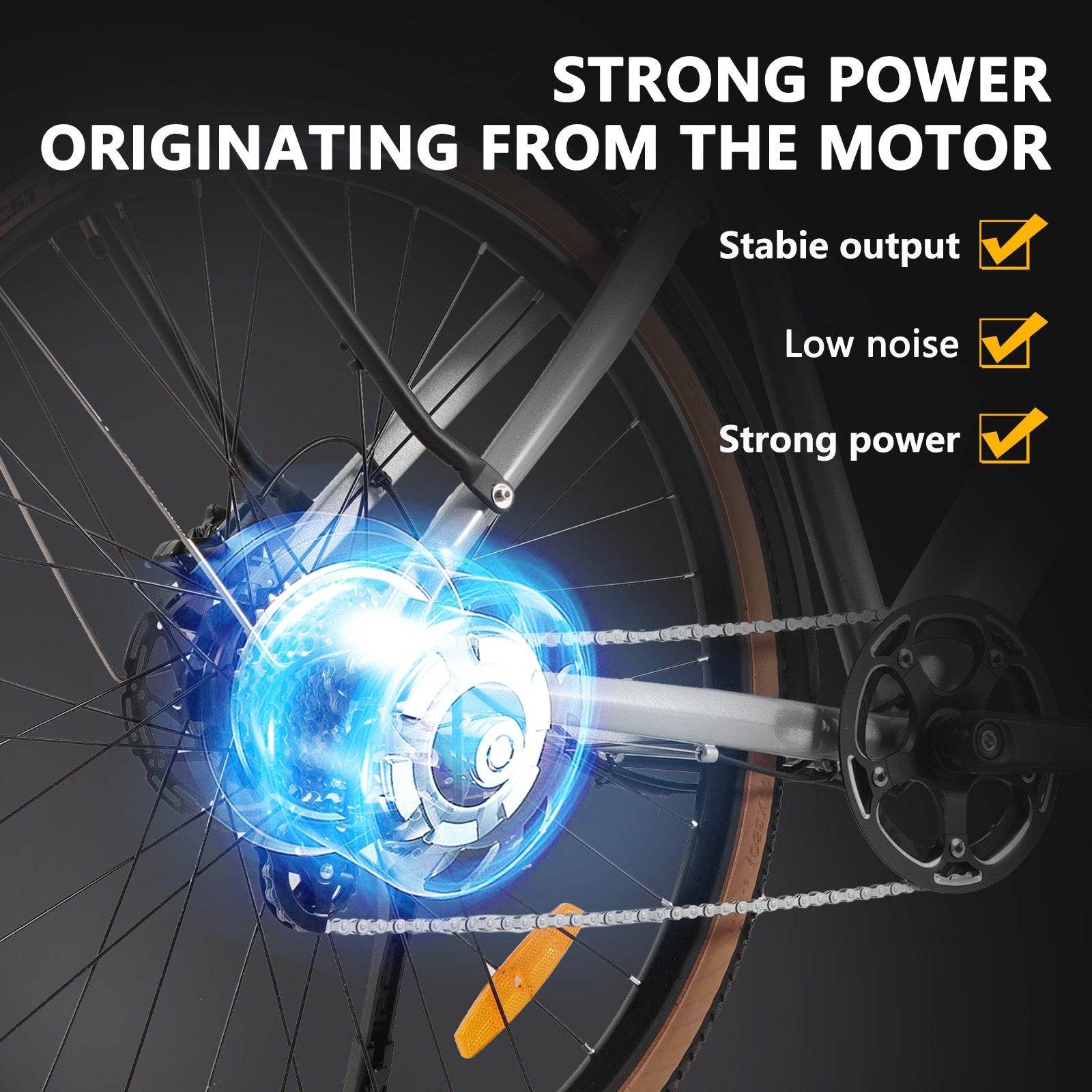 CMACEWHEEL F700-2 | Electric Bike Commuter E Bicycle