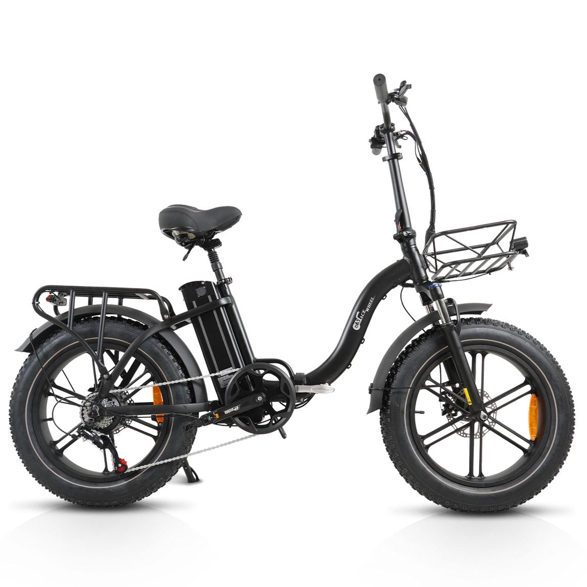 CMACEWHEEL Y20 Y20Pro 750W 20" Step-through Folding Electric Fat Bike 48V 18Ah Battery