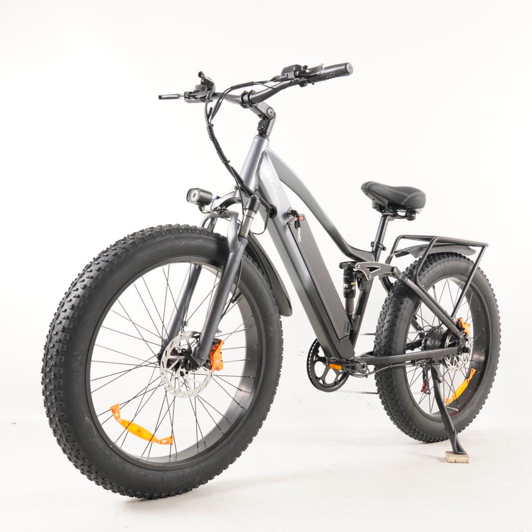 CMACEWHEEL TP26 Electric Bicycle 750w Men's Mountain E-bike TP26 Inch Fat Tire Electric Bicycle Snowmobile 48V18AH Lithium Battery Electric Bike