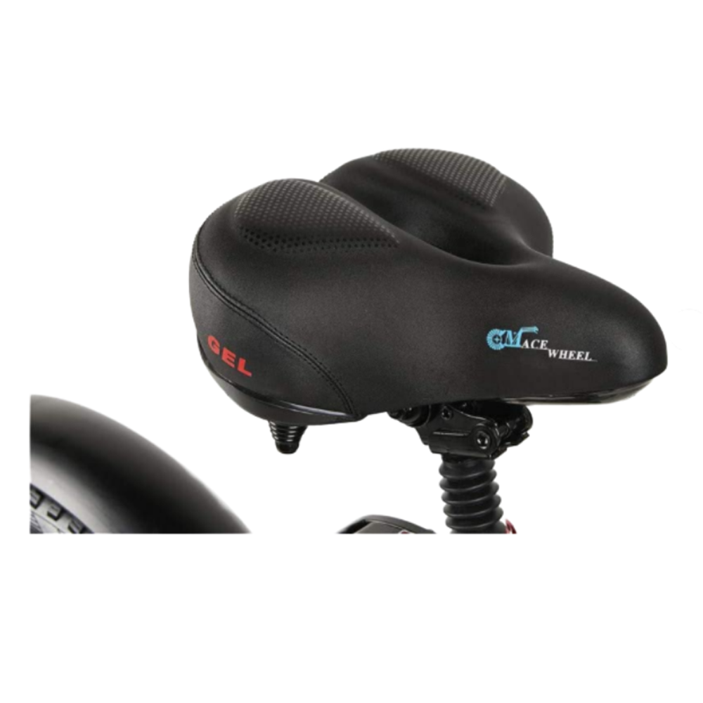 (No Cmacewheel logo)Universal Oversized Comfort Bike Seat | CMACEWHEEL Bicycle Saddle for KS26 RX20-Max GW20 Y20