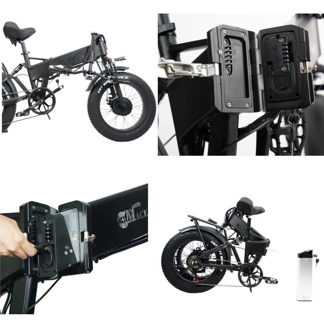 CMACEWHEEL RX20 Version 2023 17,5 A faltbares Elektrofahrrad