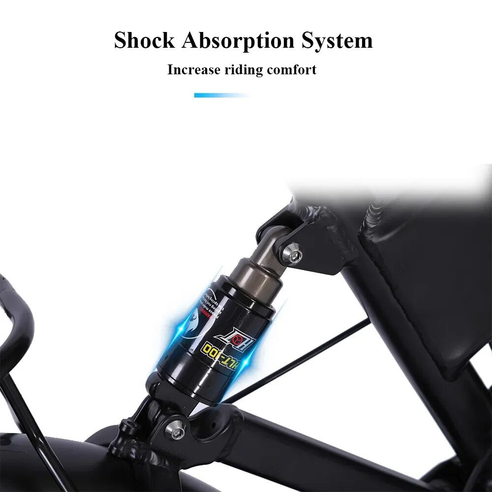 CMACEWHEEL RX20MAX 2023 nouveau vélo électrique 750W * 2 puissant vélo électrique à double moteur 48V 17AH 20 pouces * 4.0 gros pneu pliable Ebike