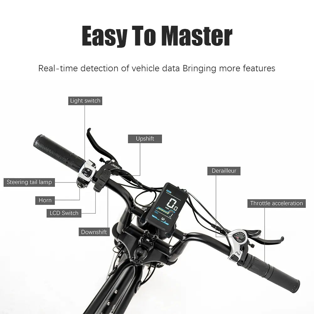 CMACEWHEEL K20 17Ah | Elektrofahrrad Adventure E Fahrrad