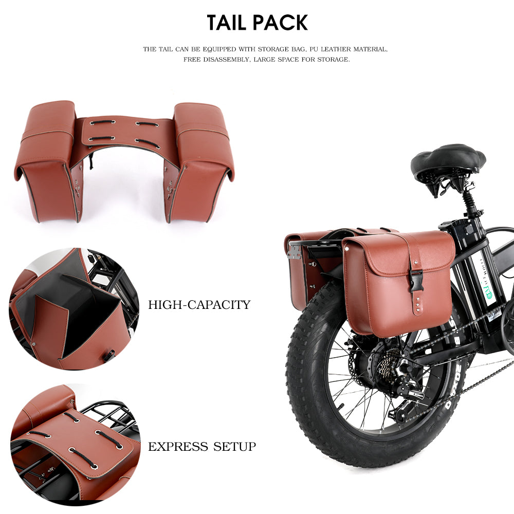 Tail Pack Rear Seat Bag Parts For Electric Bikes CMACEWHEEL
