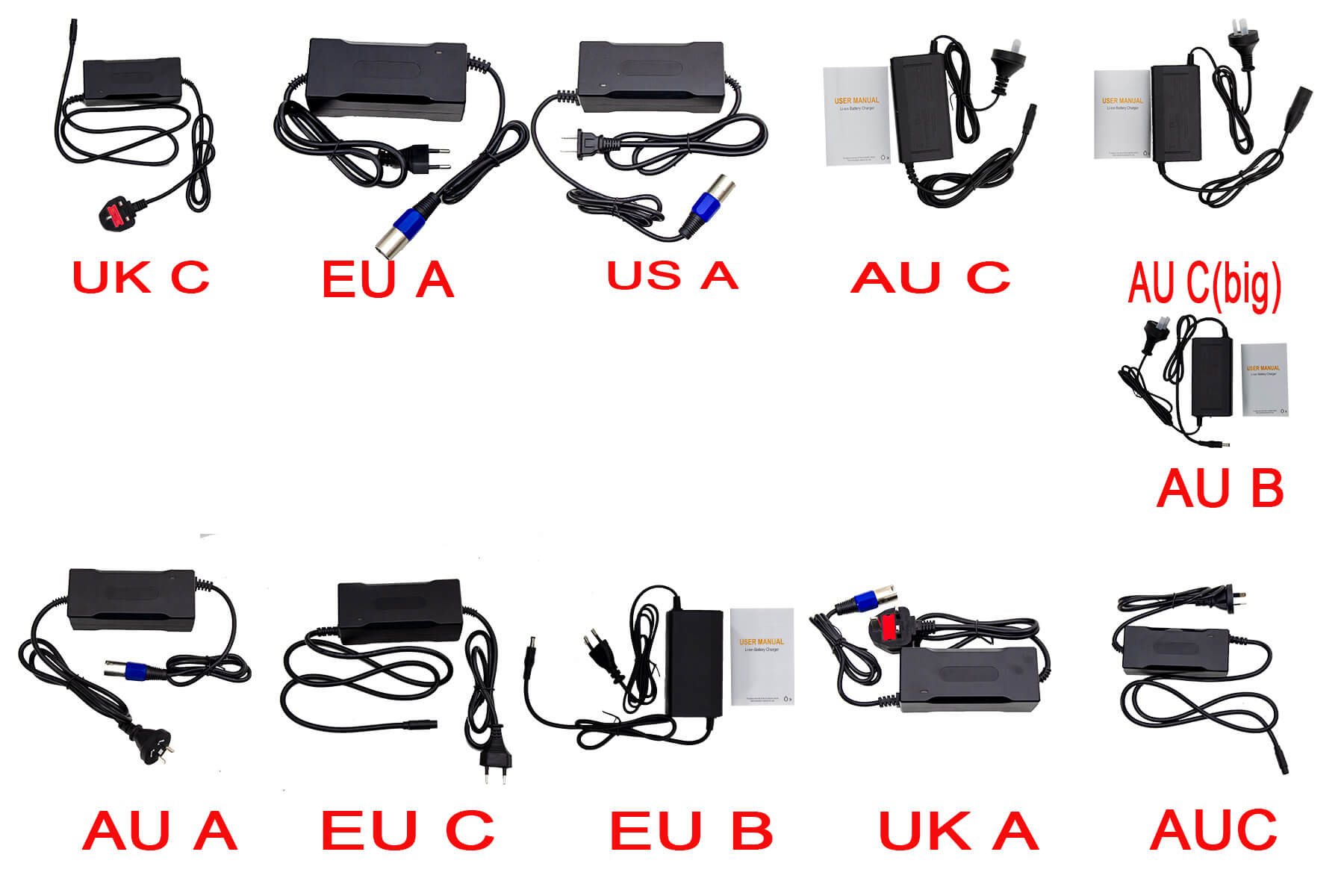 CMACEWHEEL Ebikes chargeur gros vélo électrique pièces de rechange pour GW20 RX20 GT20 Y20 RX20 Max F26 Ks26