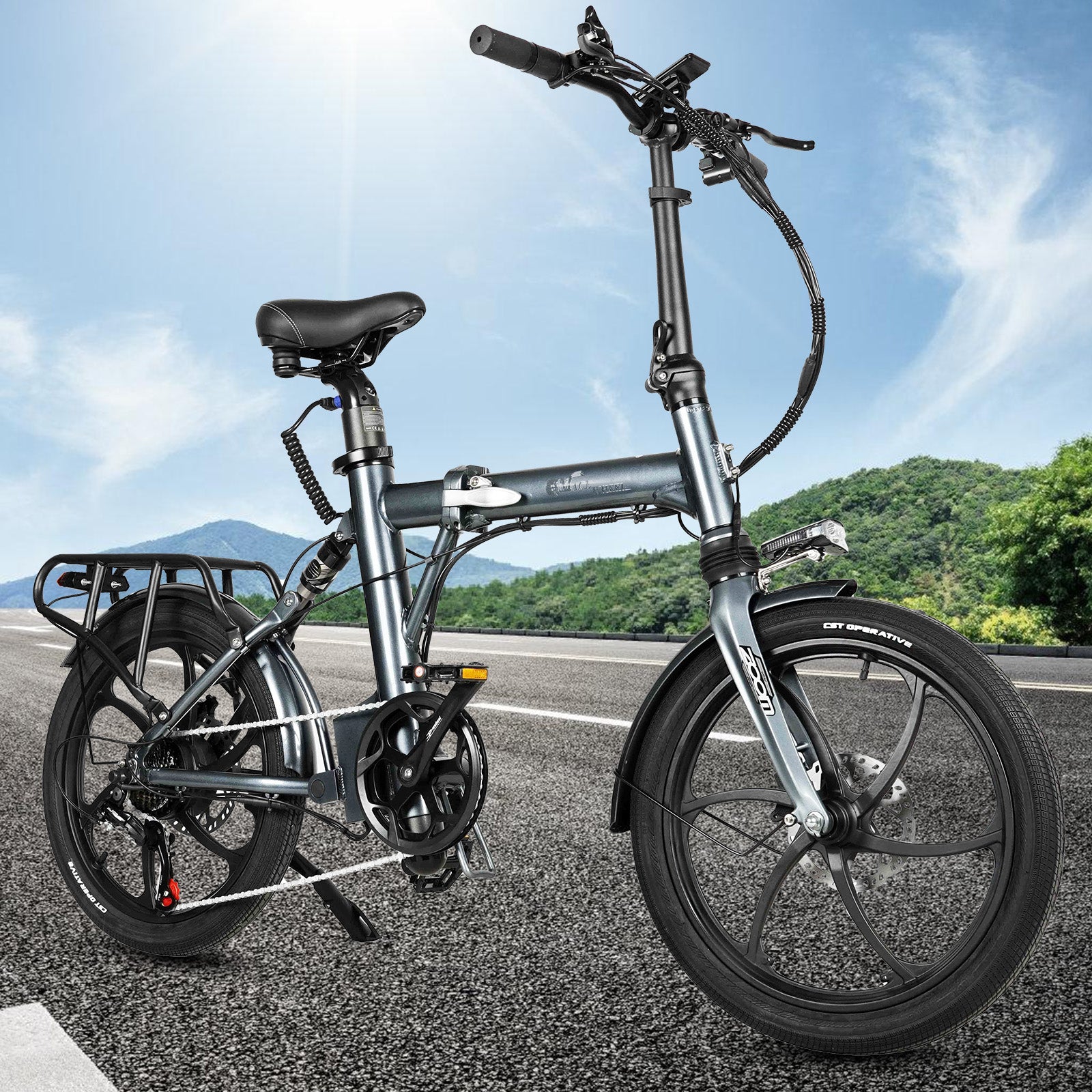 CMACEWHEEL EM20 35-45KM | Electric Bike Commuter E Bicycle