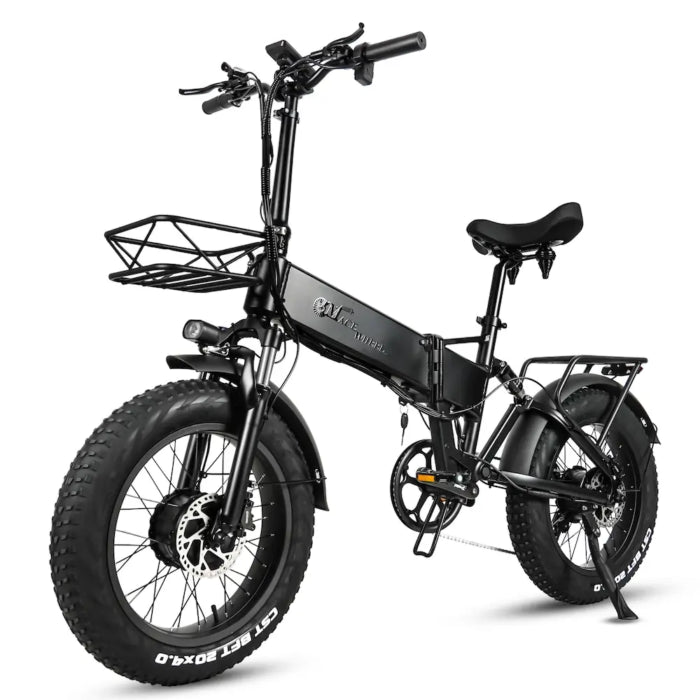 CMACEWHEEL RX20MAX 2024 New E-bike 750W*2 Powerful Dual motor Electric Bicycle 48V 18AH 20inch*4.0 Fat Tyre Foldable Ebike