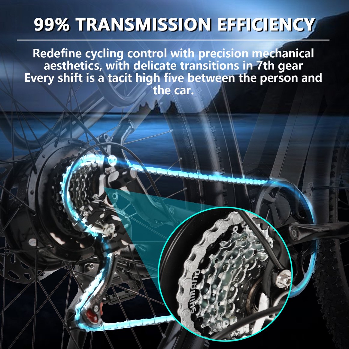 CMACEWHEEL F26 18AH 27/29 Inch | Electric Mountain Bike