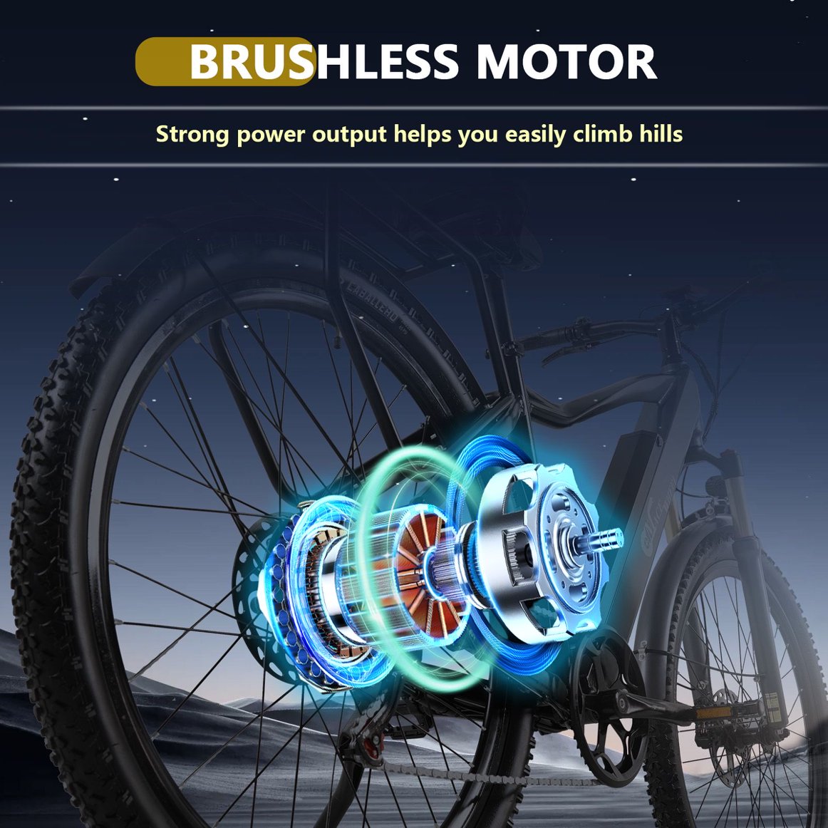 CMACEWHEEL F26 18AH 27/29 Inch | Electric Mountain Bike