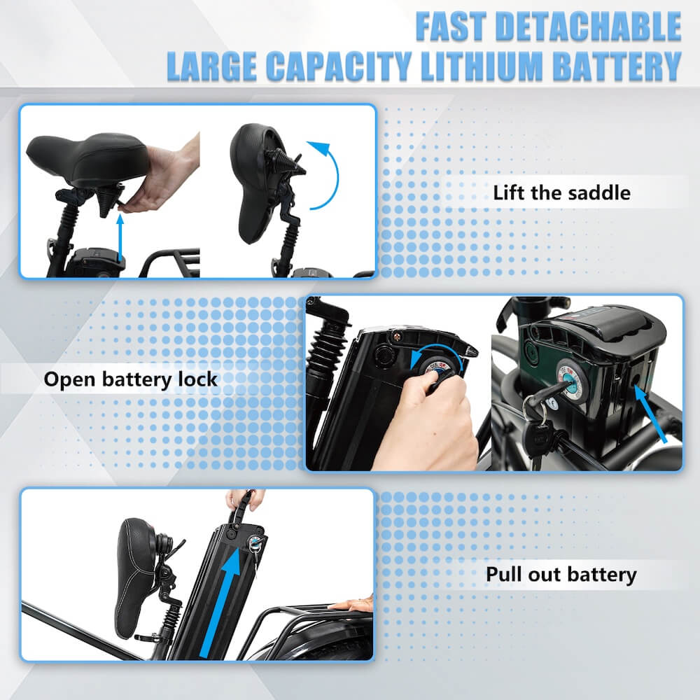 CMACEWHEEL AC16 48V 18Ah City Folding Electric Bike
