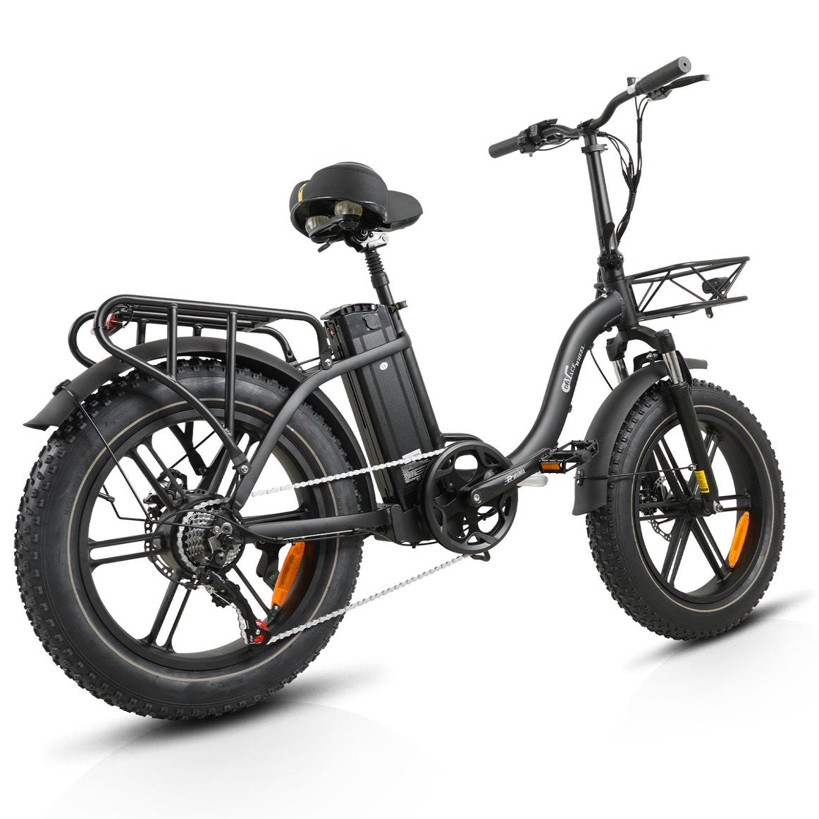 CMACEWHEEL Y20 Y20Pro 750W 20" Step-through Folding Electric Fat Bike 48V 18Ah Battery
